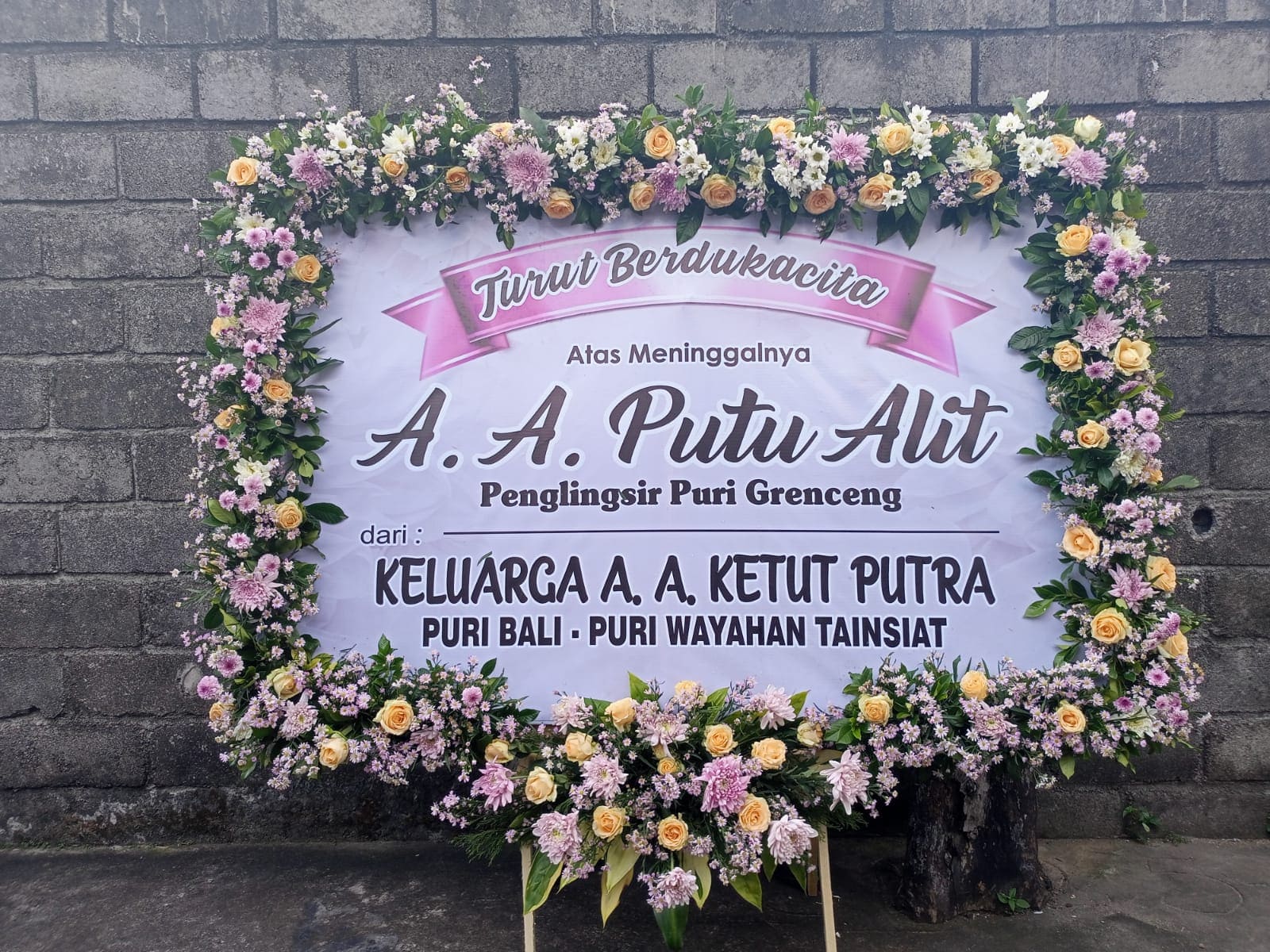 Papan Bunga